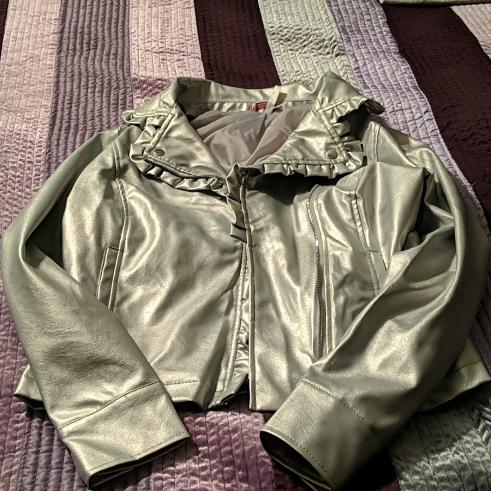 Silver women's jacket